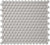 GetAround Penny Round Tile | Grey Matte | 12x12 Sheet
