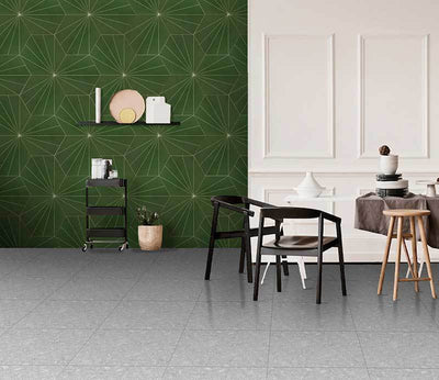 Electra Grande Green Galaxy | Porcelain Tile | 13.5 x 15.5 - Mission Stone & Tile