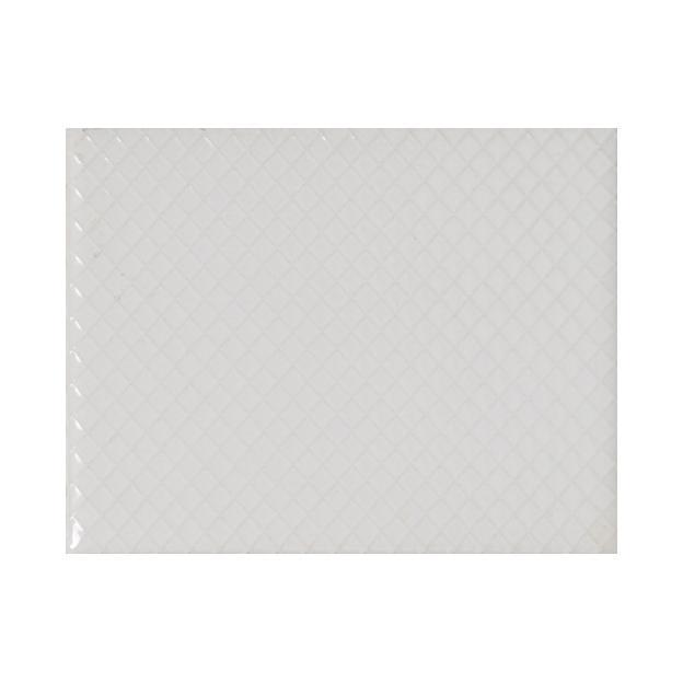 Whisper White | Diamond | The Essentials | Textured Subway Tile 4"x5"