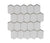 Whisper White | Mod Picket Mosaic | The Essentials | Tile 10x11